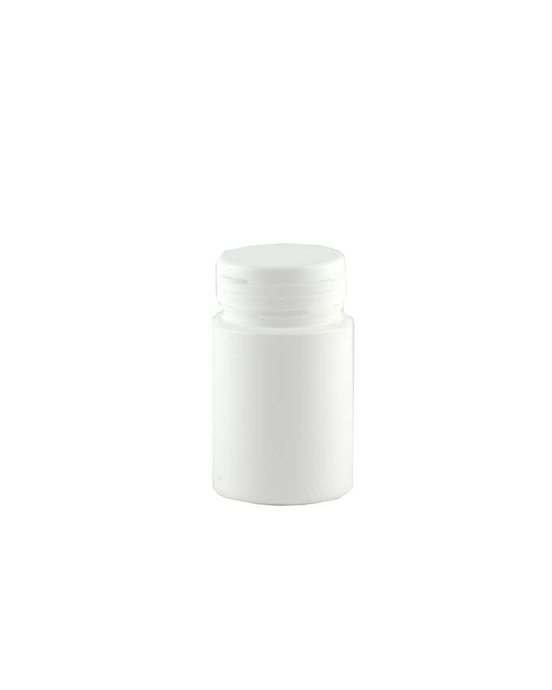 White Pill Box V100 - 100ml